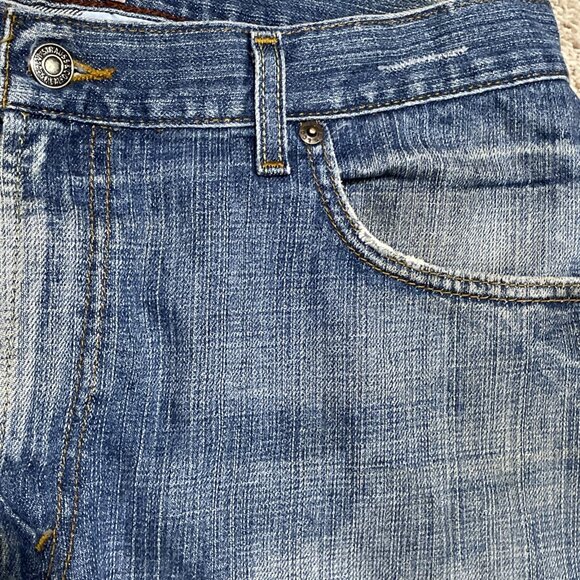 VTG Y2K Levis 559 Jeans Mens 36x30 Light Wash Relaxed Trademak Tab Skater Grunge - Picture 4 of 11